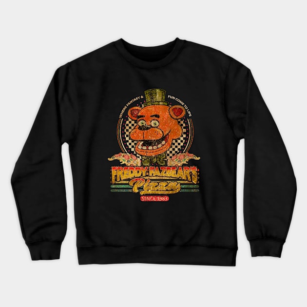 Freddy Fazbear's Pizza 1983 Crewneck Sweatshirt by BangbangKittee